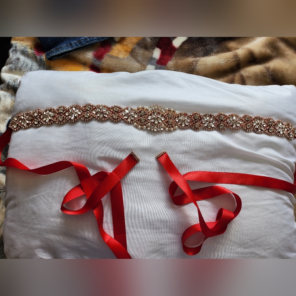 Red Wedding Belt